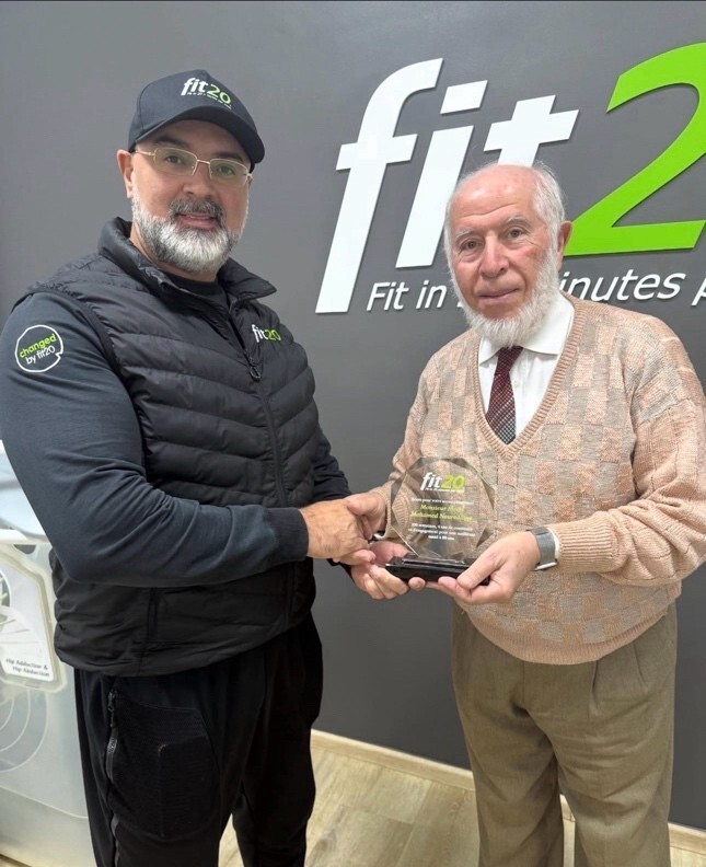 Membre Fit20 récompensé